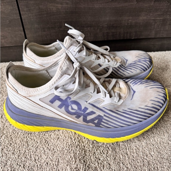 Mens Hoka One Carbon X Running Shoes Size 11 - Picture 2 of 10